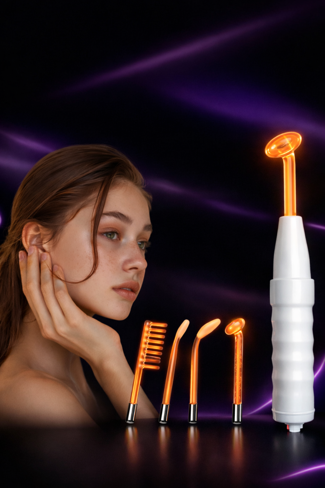 Дарсонваль для волос, лица и тела