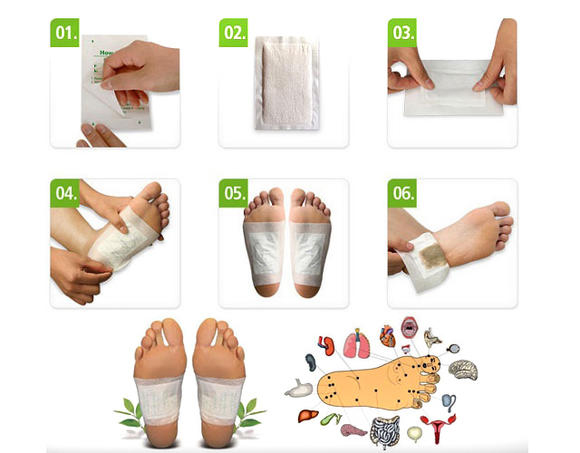 Упаковка пластырей Kinoki