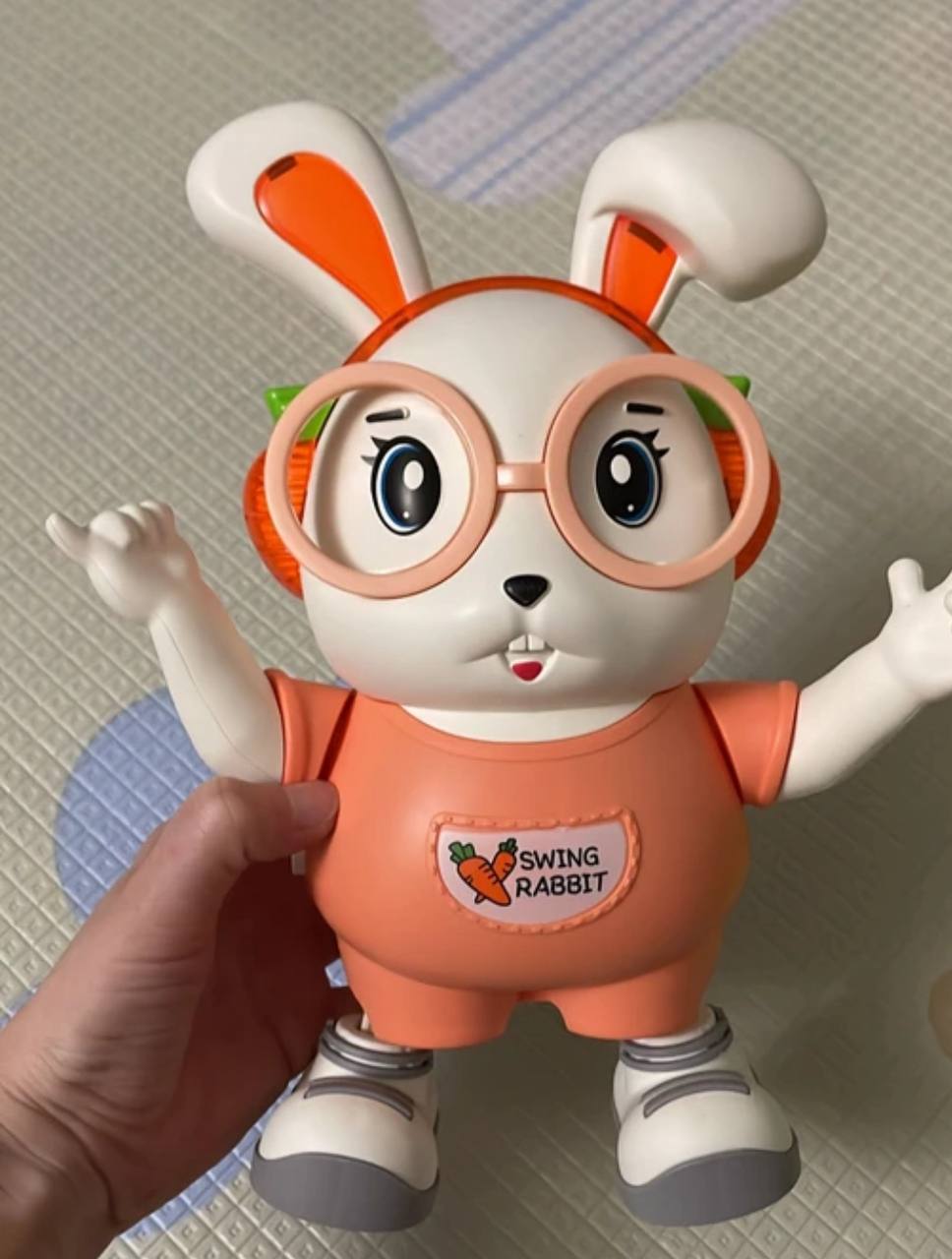 Фото зайчика от покупателя