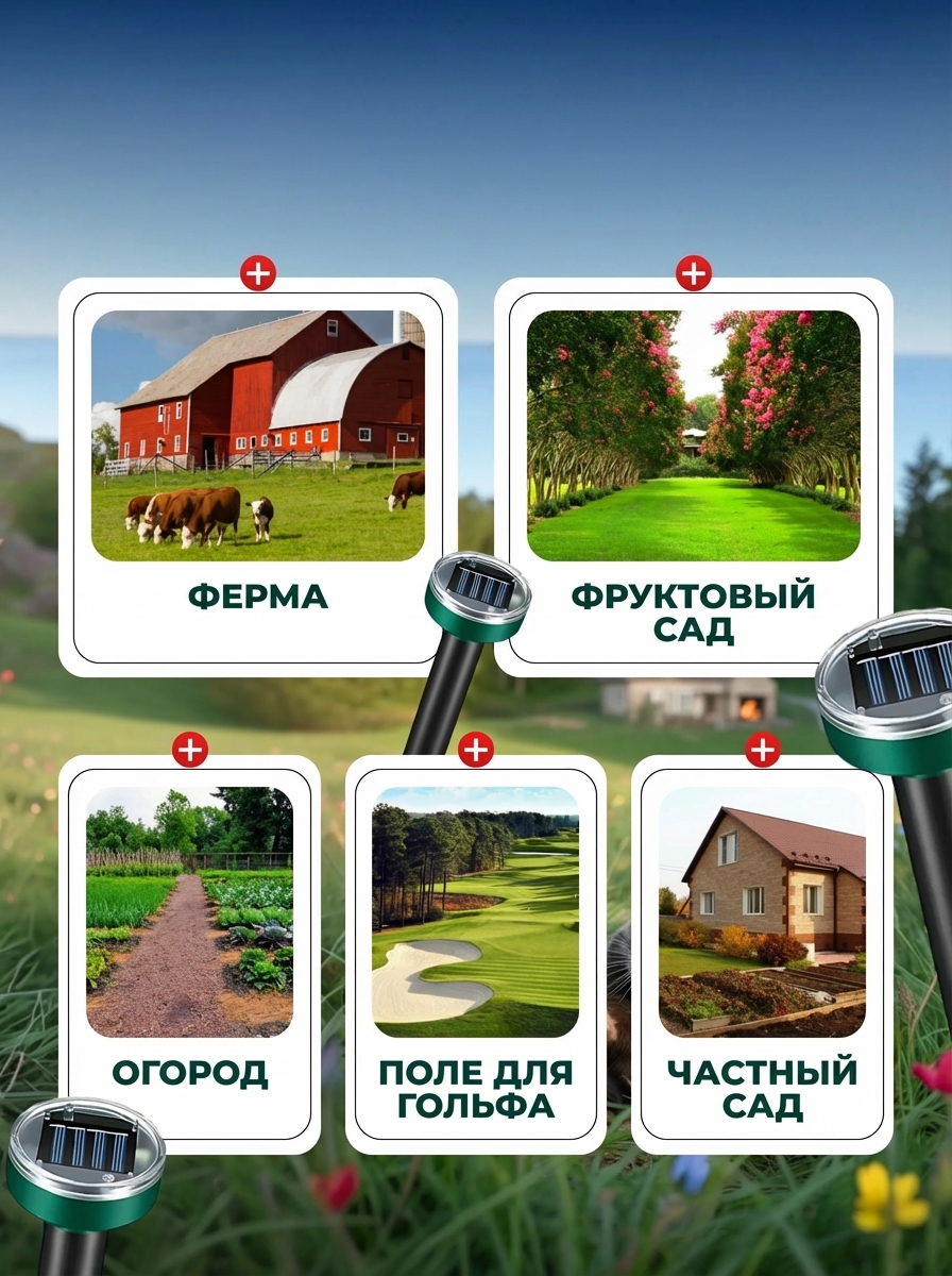 Где можно использовать отпугиватель